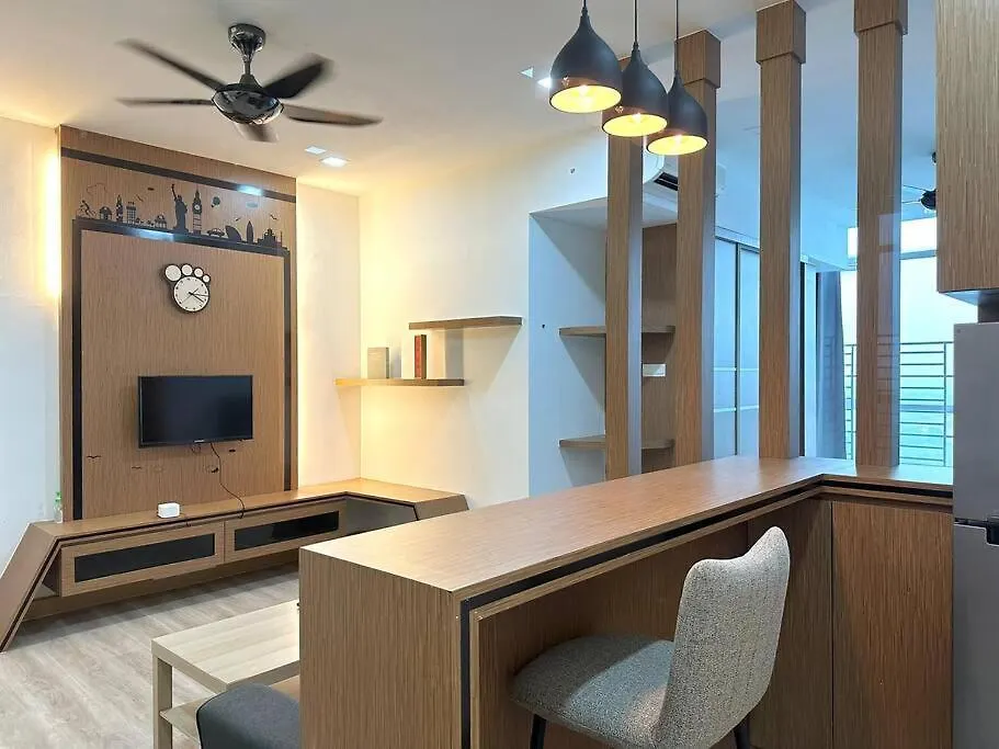Greenview Studio Utm Paradigm Jb 2-3Pax High Speed Wifi Johor Bahru