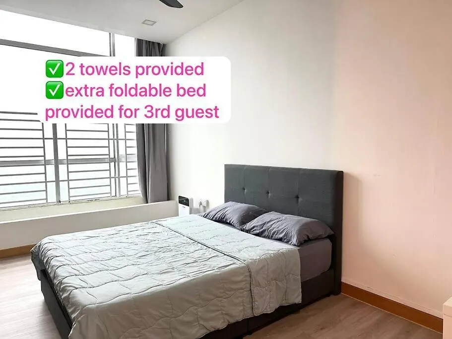 Greenview Studio Utm Paradigm Jb 2-3Pax High Speed Wifi 新山 0*,  马来西亚